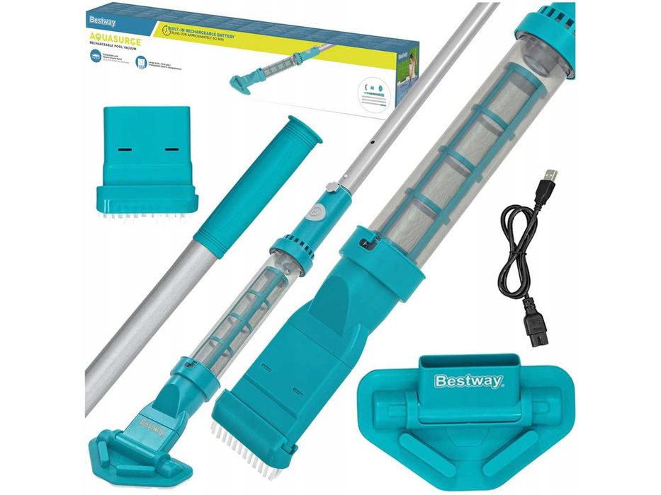 Odkurzacz basenowy do basenu akumulatorowy bezprzewodowy bestway Basen NOWE!