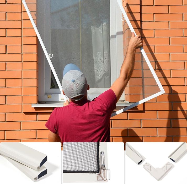 Moskitiera okienna ramkowa 100х120 сm