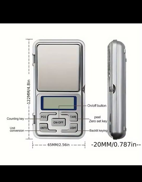 Balança digital 750g