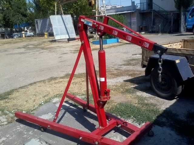 Оренда крана підкатного для демонтажу, монтажу та підйому двигунів.