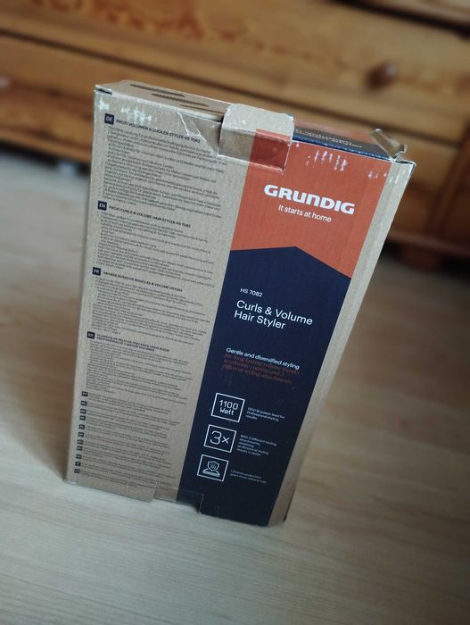 Lokówko suszarka szczotka grundig