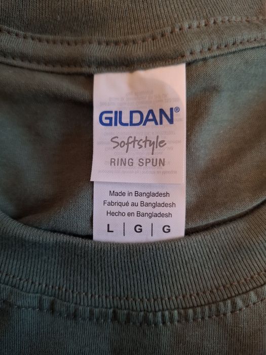 Koszulka zielona khaki rozmiar S.