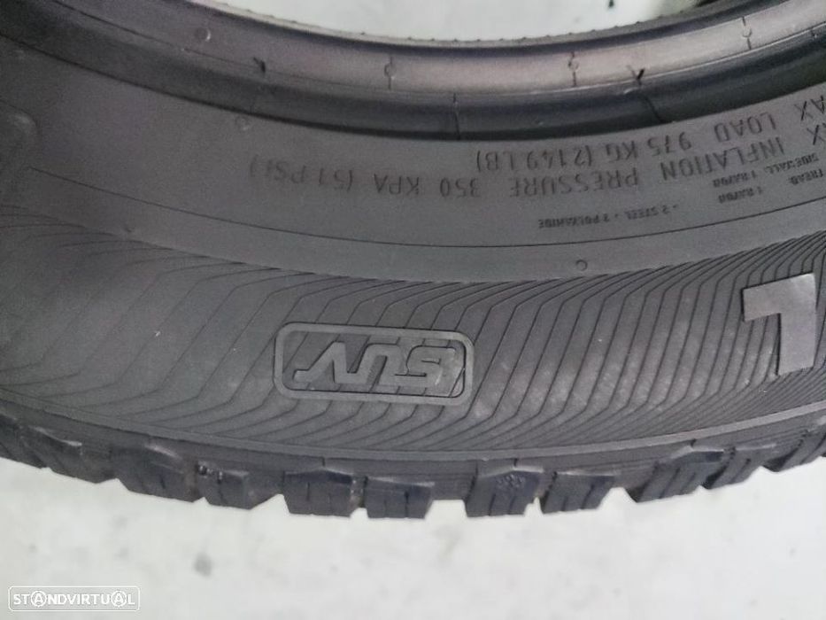 2 pneus semi novos 235-60r18 semperit - oferta dos portes