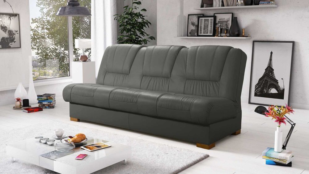 Sofa Wersalka skórzana "SOFT" skóra naturalna PRODUCENT