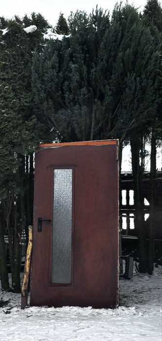 Drzwi zewnetrzne/ wewnętrzne ciężkie, ocieplane, ognioodporne