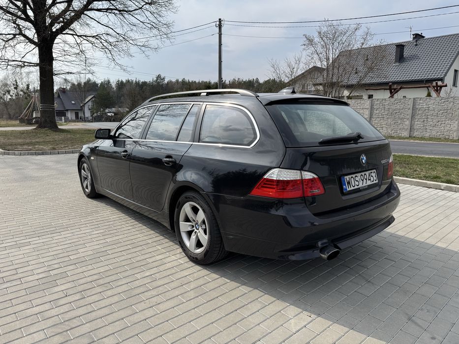 BMW E61 520d 177 KM | 2008 r. | KOMFORTY HUD Soft Close | Full opcji