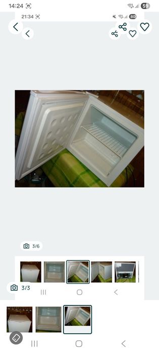 Mała zamrażarka EXUISIT 45/47/50.- Typ  Hotelowy