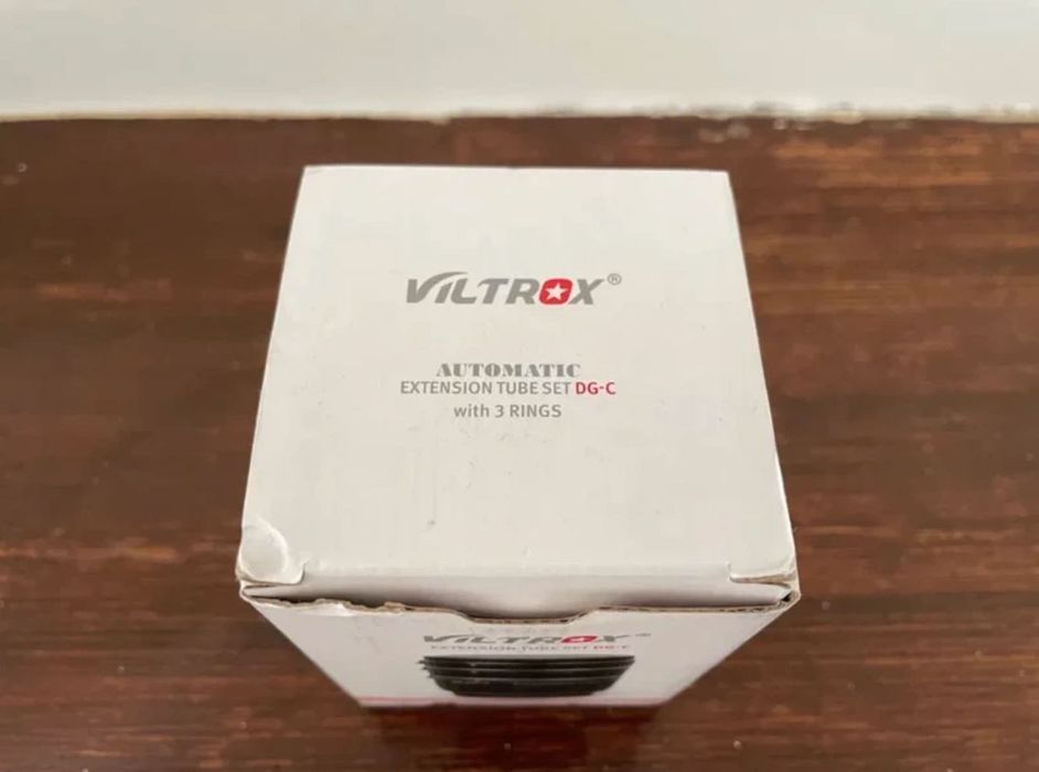Viltrox DG-C tubos de extensão macro Canon EOS EF e EF-S - novos