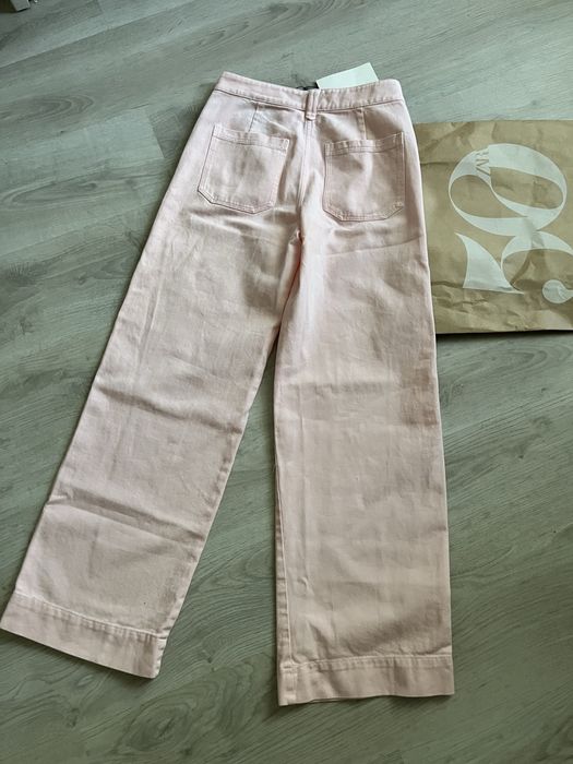 Джинси жіночі рожеві зі 100 % бавовни Zara