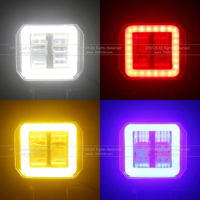 arctic v3.1 led арктик 20w фара кнопка самокат вело мото мопед скутер