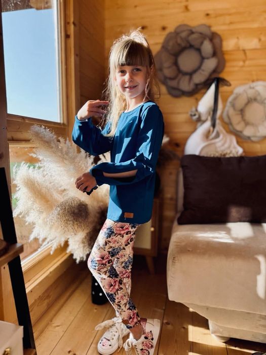 Legginsy print kwiatowy