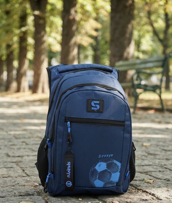 Рюкзак Superbag 9812 blue (синій / спортивний / міський) новий