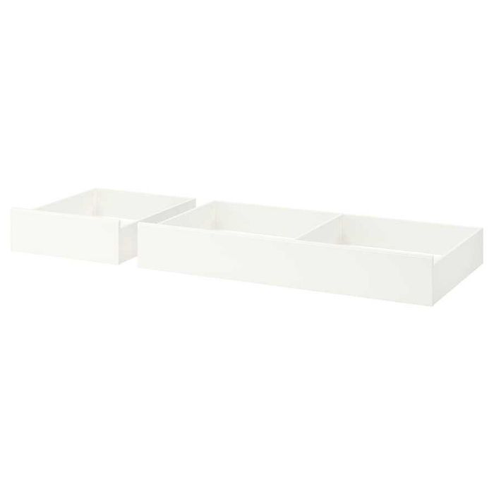 Ikea Songesand 2 szuflady pod łóżko biale zestaw - dostawa gratis