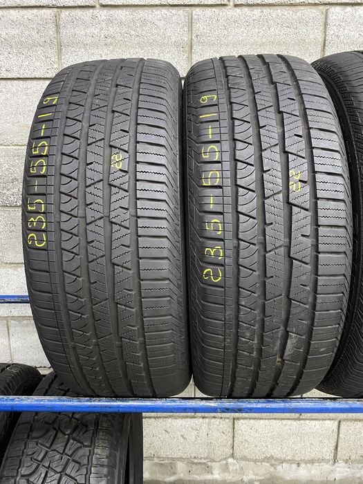 Різноширокі шини 235/55R19 i 255/50R19 CONTINENTAL