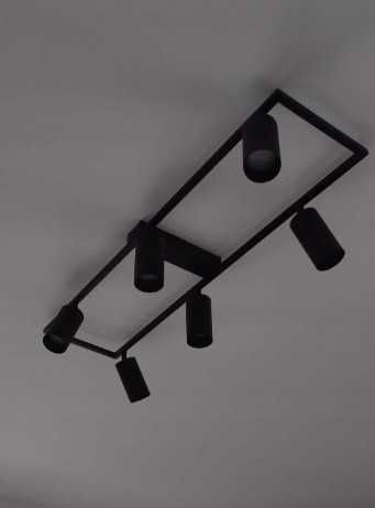 Lampa Sufitowa Oprawa Halogenowa Ruchoma Kinkiet Reflektor LED 6XGU10