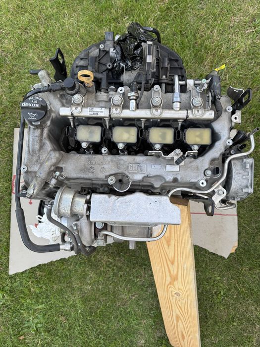 Silnik Opel Astra K 1.4 Turbo B14XFL uszkodzony