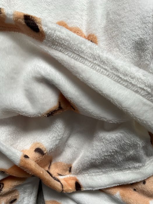 Ciepła nowa piżama w misie roz s cropp