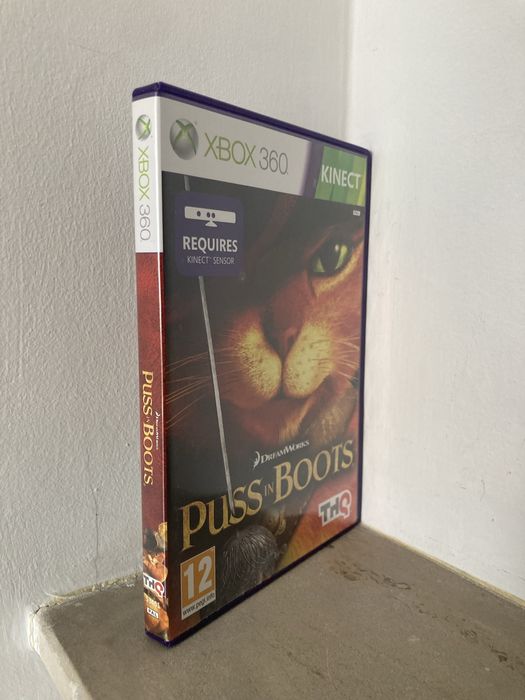 Gato das Botas XBox 360 Kinnect Puss in boots
