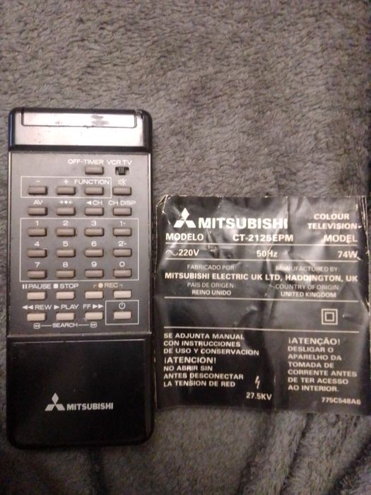 Comando Original para Televisão Mitsubishi64575345811969120