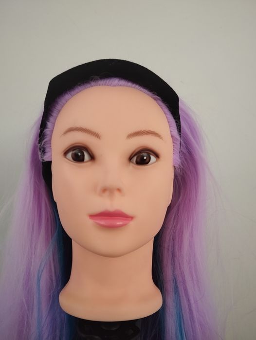 Манекен голова для зачісок для перукарів