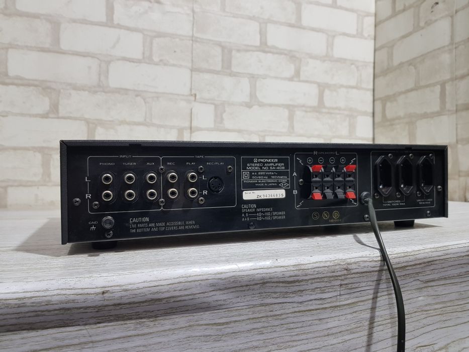 Hi‑Fi Стерео підсилювач PIONEER SA-408, *2х30 Вт, б/у з Німеччини