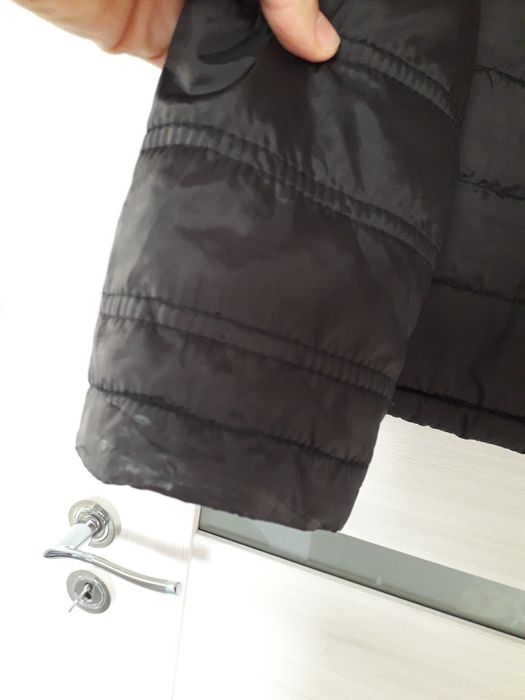 Kurtka damska S M czarna pikowana women jesienna wiosenna