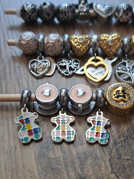 Nowy charms / beats 100% stal chirurgiczna 316l