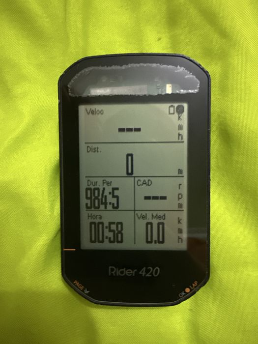 Bryton Ciclocomputador Rider 420