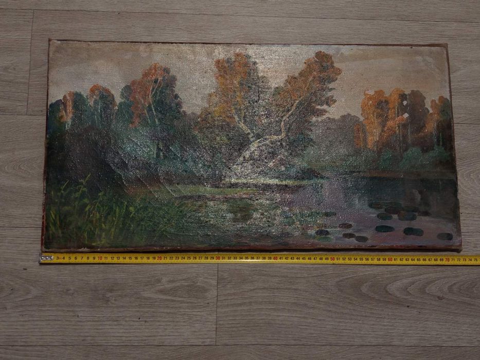 Картина масло пейзаж