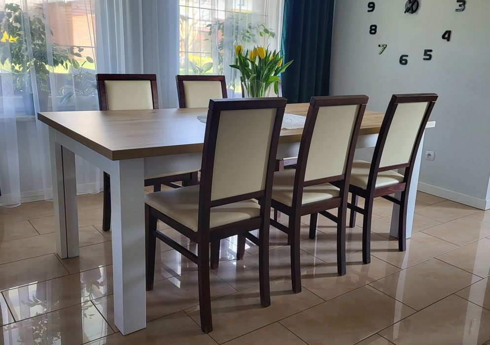 Stół dąb artisan  100x200, rozkladany do 440 nowy