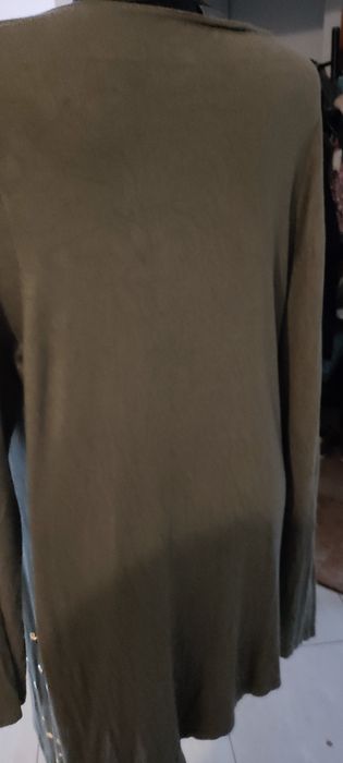 Tunika sweter 46 oliwkowa