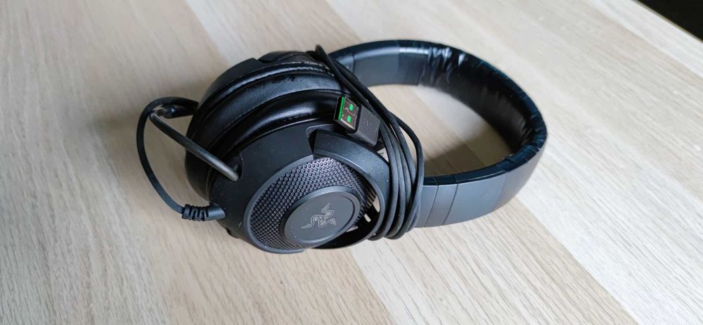 Słuchawki przewodowe gamingowe 7.1 Razer Kraken X lite
