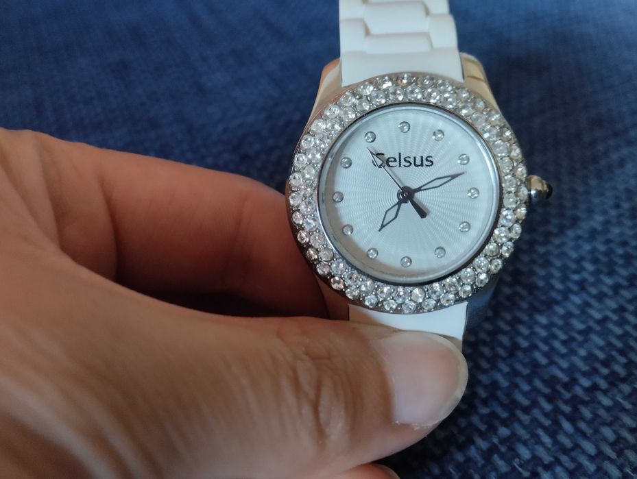 Relógio Branco Celsus