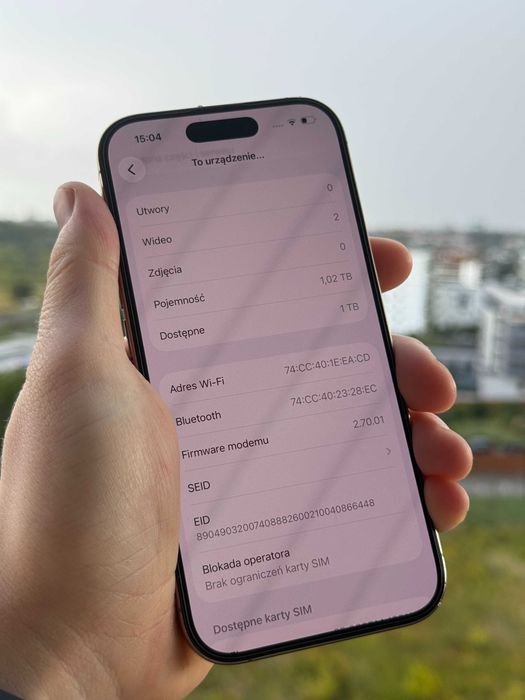 Iphone 16 pro 1TB