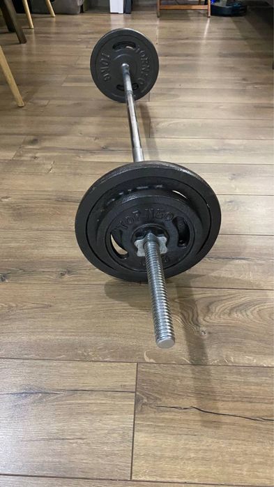 Гриф штанга с блинами TORNEO в сборе 40 кг