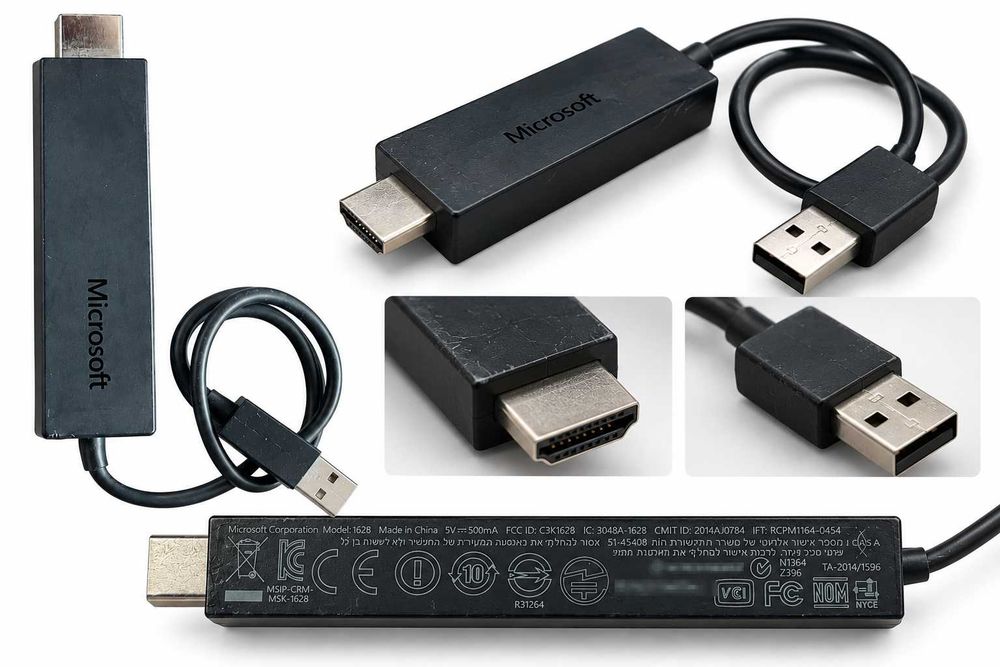 Microsoft Wireless Display Adapter Model: 1628