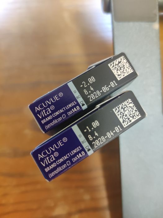 2 Caixas Lentes ACUVUE Vita