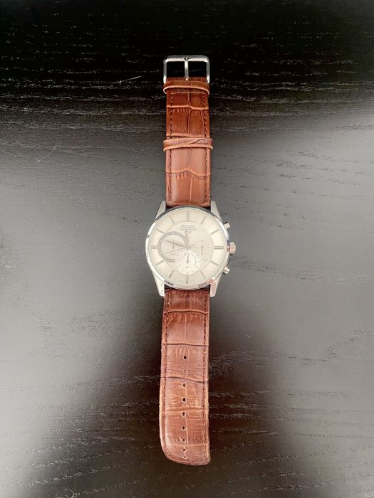 Relógio Pulsar bracelete castanha