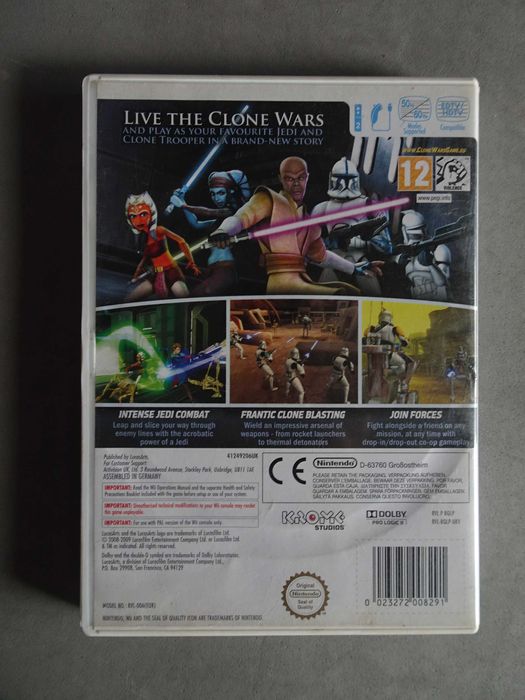WII Game - Star Wars The Clone Wars - Republic Heroes64740942675971121