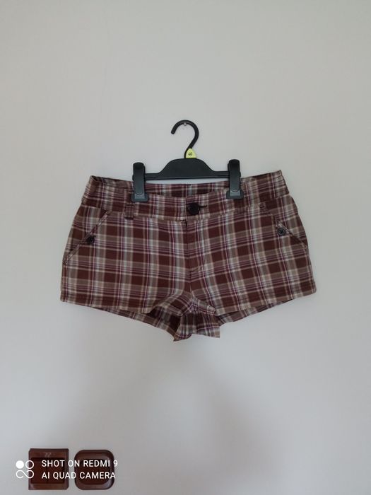 H&M krótkie spodenki szorty w kratkę M