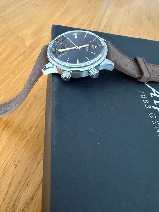 Zegarek Alpina Seastrong Diver 300 Heritage AL-520BY4H6 + 6 pasków FULL SET