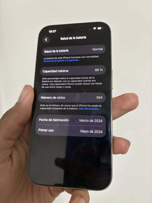 iphone 15 pro 128gb 86%