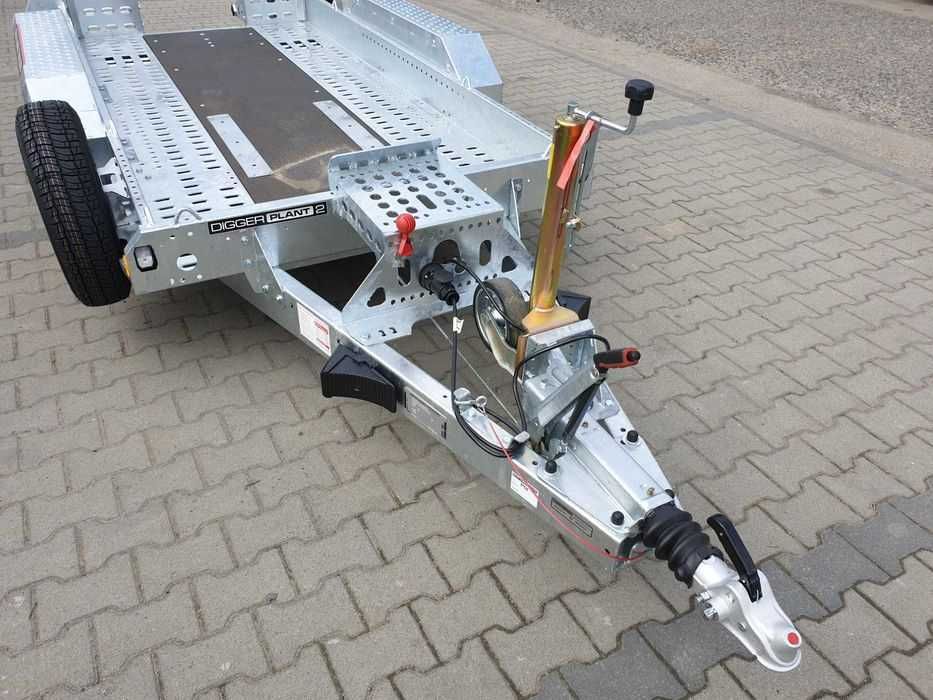 Przyczepa pod Minikoparkę Maszyny Budowlane Rolnicze Walec WYNAJEM !!