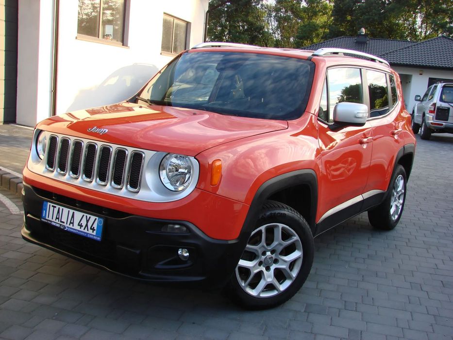 Jeep Renegade 4X4 PIĘKNY, mega zadbany egzemplarz, super wyposażenie !!! Polecam