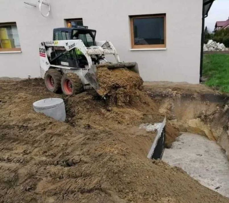 wynajem zagęszczarka 90-500 skoczek stopa wibracyjna walec okołkowany minikoparka ubijarka przyczepa bobcat miniładowarka wozidło koleba