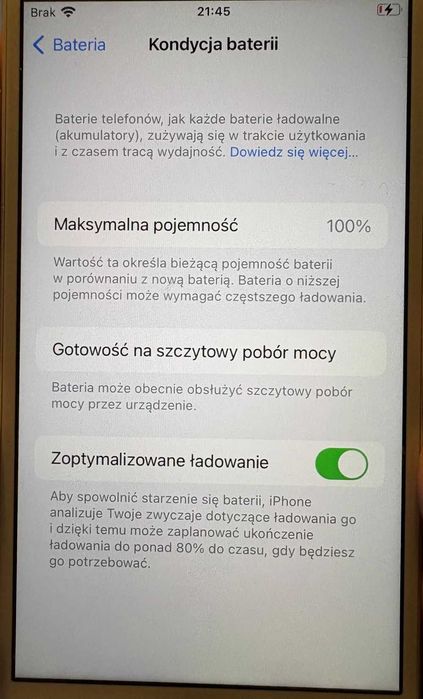 iPhone 7 128GB | Nowa bateria 100% | Bardzo dobry stan | Sprawny