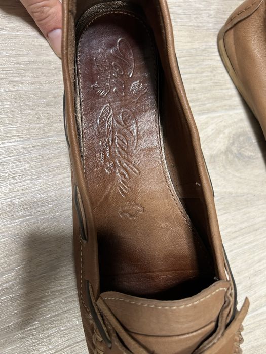 Балетки Tom Tailor кожаные мокасины слипоны туфли