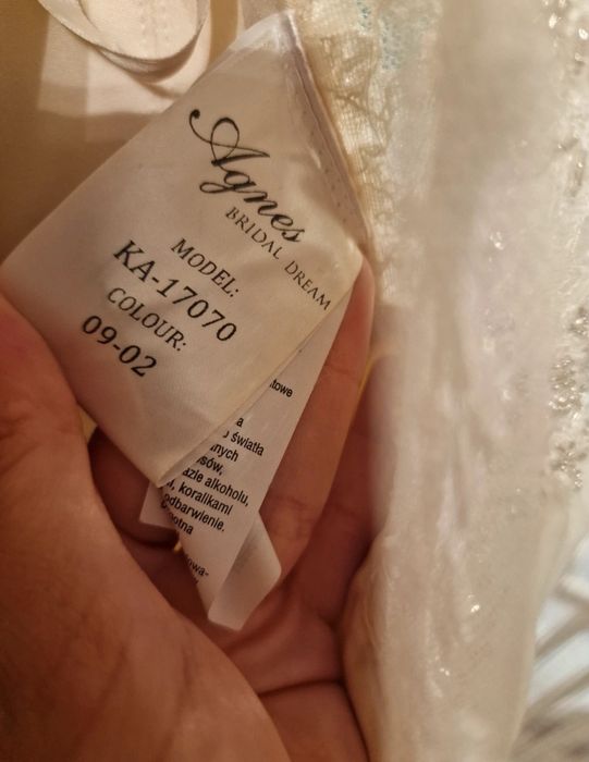 Przepiękna suknia ślubnia kolekcja Agnes