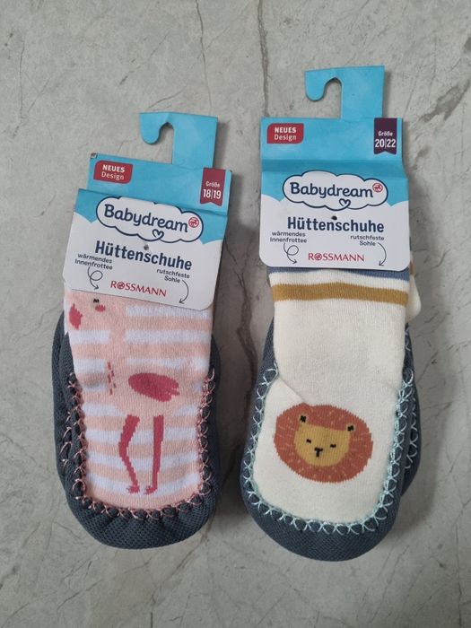 Babydream skarpetki antypoślizgowe z usztywnianą podeszwą