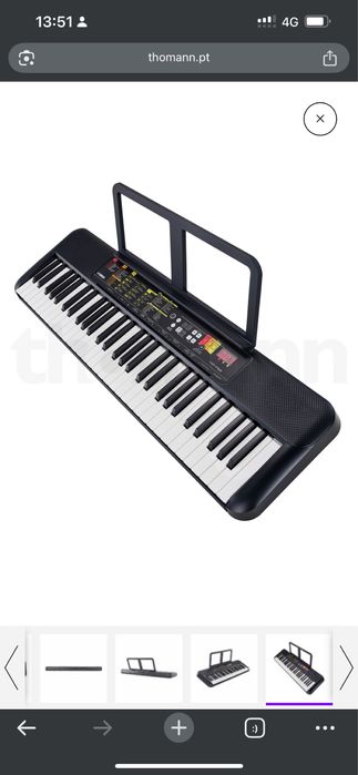 Yamaha PSR F52 Teclado Portátil